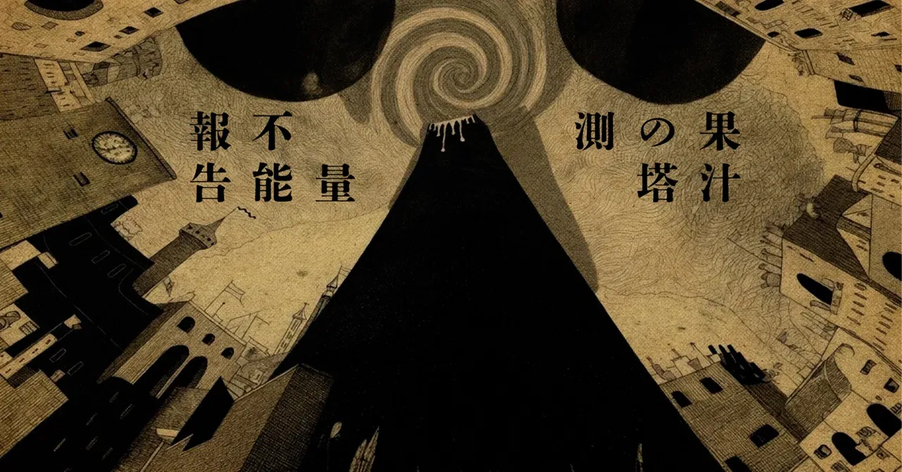 果汁の塔・測量不能報告書